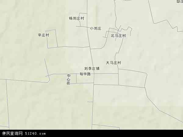 刘李庄镇地形图 - 刘李庄镇地形图高清版 - 2024年刘李庄镇地形图