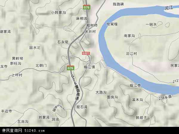 临江镇地图高清图片