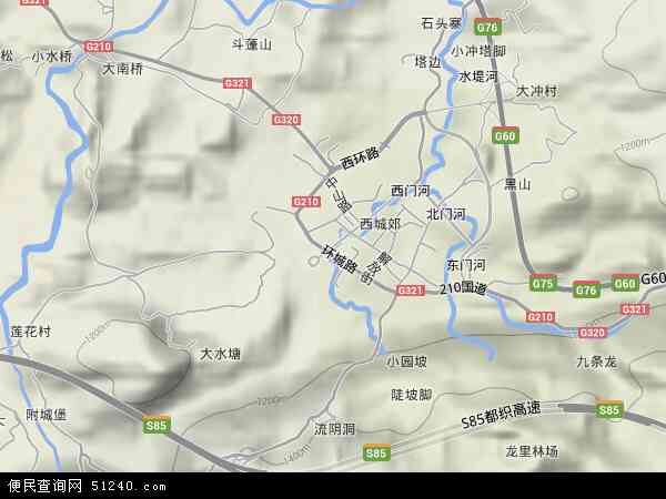龙山县卫星地图高清版图片