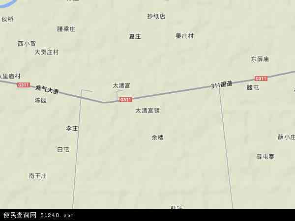 太清宫镇地形图 - 太清宫镇地形图高清版 - 2024年太清宫镇地形图