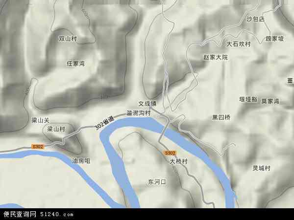 文成县卫星地图图片