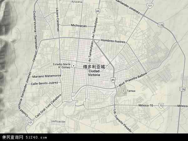 维多利亚城地形图 - 维多利亚城地形图高清版 - 2024年维多利亚城地形图