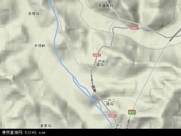 杨木川镇地形图 - 杨木川镇地形图高清版 - 2024年杨木川镇地形图