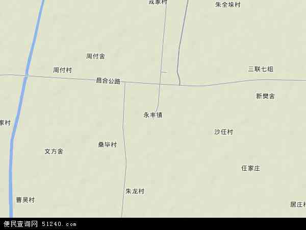 蒲城县卫星地图图片