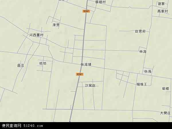张湾镇地形图 - 张湾镇地形图高清版 - 2024年张湾镇地形图