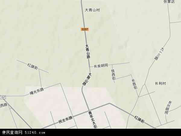 东风乡地图 