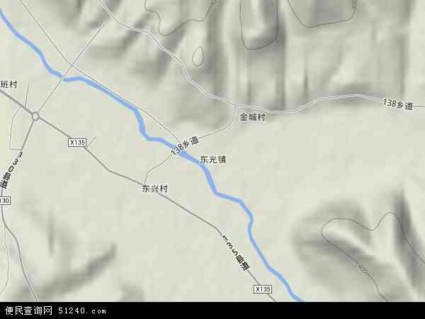 汪清县地形图图片