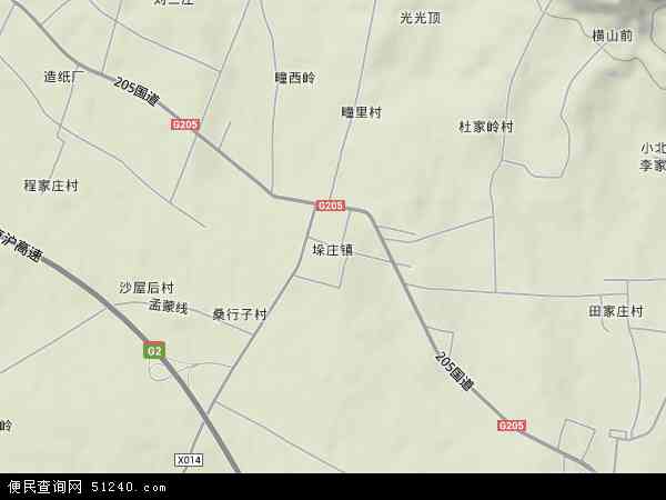 蒙阴县垛庄镇地图图片