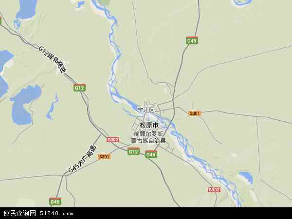 中国 吉林省 松原市 宁江区 华侨农场本站收录有:2021华侨农场卫星