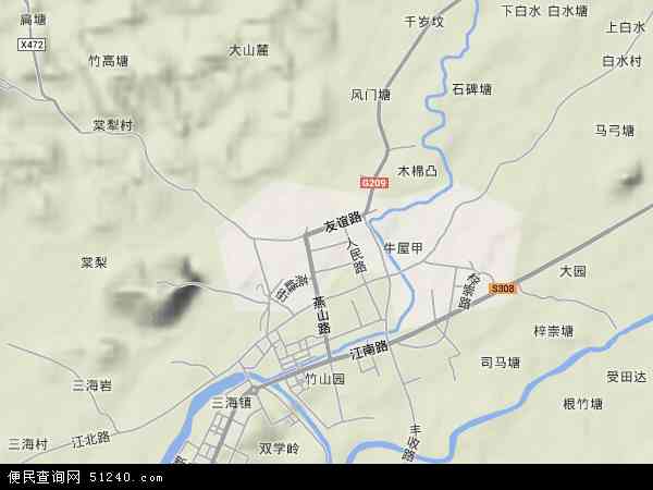 灵城镇地形图 - 灵城镇地形图高清版 - 2024年灵城镇地形图