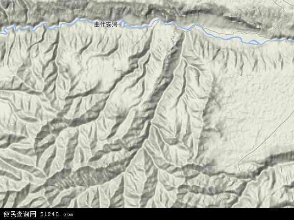 龙藏乡地形图 - 龙藏乡地形图高清版 - 2024年龙藏乡地形图