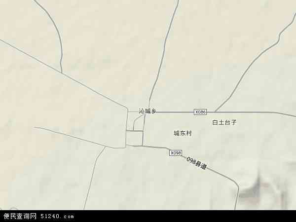 沁城乡地形图 - 沁城乡地形图高清版 - 2024年沁城乡地形图