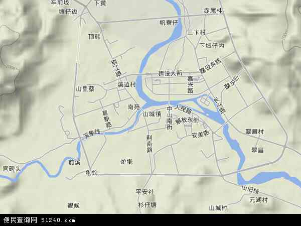 中国 福建省 漳州市 南靖县 山城镇本站收录有:2021山城镇卫星地图