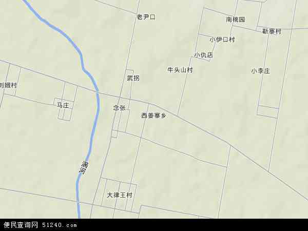 西姜寨乡地形图 - 西姜寨乡地形图高清版 - 2024年西姜寨乡地形图