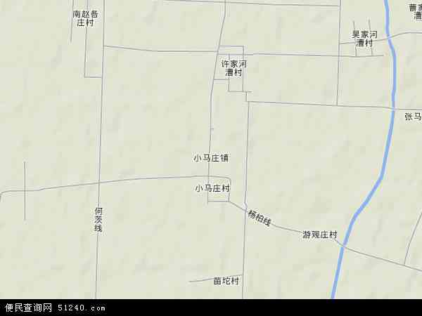 小马镇地图图片