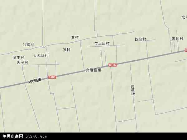 兴隆宫镇地形图 - 兴隆宫镇地形图高清版 - 2024年兴隆宫镇地形图