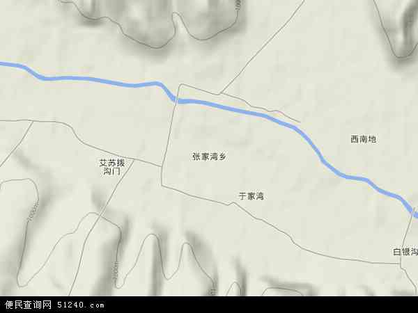 张家湾乡地形图 - 张家湾乡地形图高清版 - 2024年张家湾乡地形图