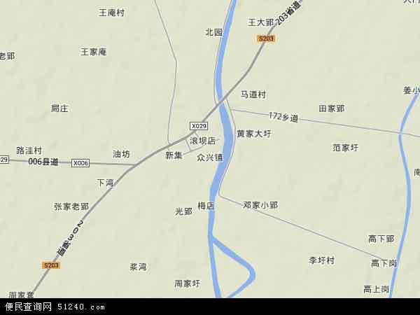 众兴镇地形图 - 众兴镇地形图高清版 - 2024年众兴镇地形图