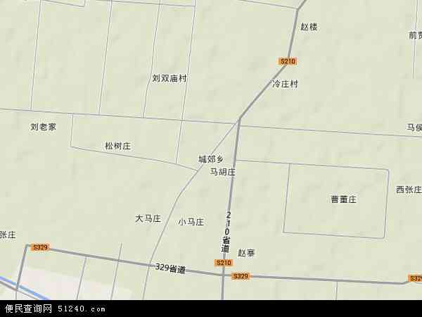 城郊乡地形图 - 城郊乡地形图高清版 - 2026年城郊乡地形图