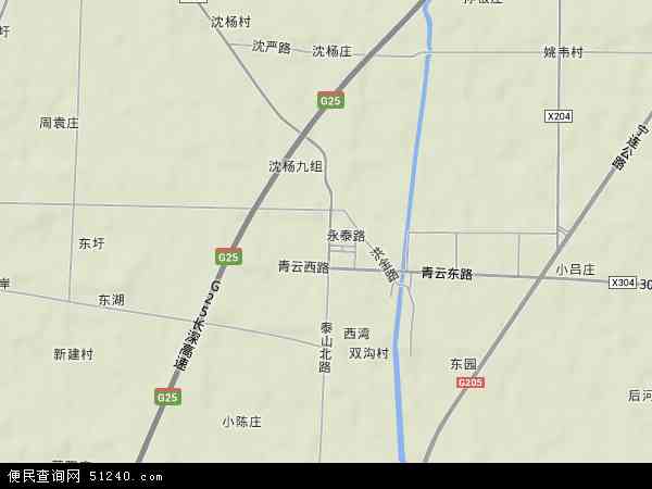东双沟镇地图 