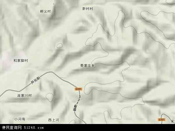 陵川高清卫星地图图片