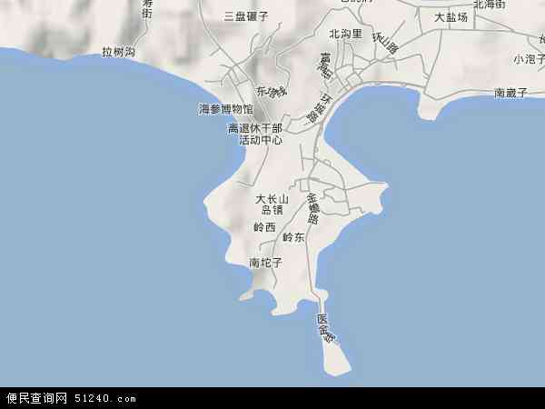 辽宁省 大连市 长海县 大长山岛镇本站收录有:2021大长山岛镇卫星地图