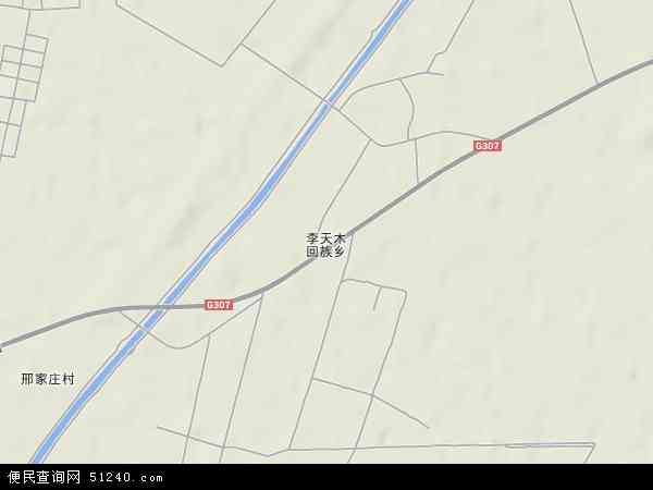 李天木回族乡地形图 - 李天木回族乡地形图高清版 - 2026年李天木回族乡地形图