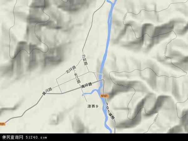 智青松多镇地形图 - 智青松多镇地形图高清版 - 2024年智青松多镇地形图