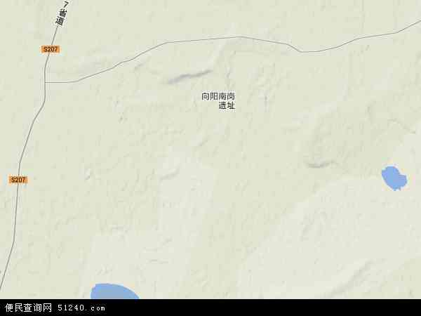 哈吐气蒙古族乡地形图 - 哈吐气蒙古族乡地形图高清版 - 2024年哈吐气蒙古族乡地形图