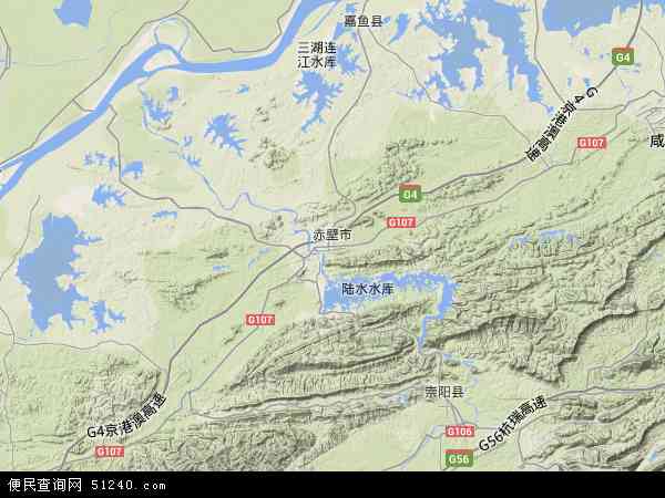 羊楼洞茶场地形图 - 羊楼洞茶场地形图高清版 - 2024年羊楼洞茶场地形图