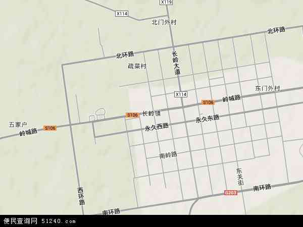 长岭种马场地形图 - 长岭种马场地形图高清版 - 2025年长岭种马场地形图