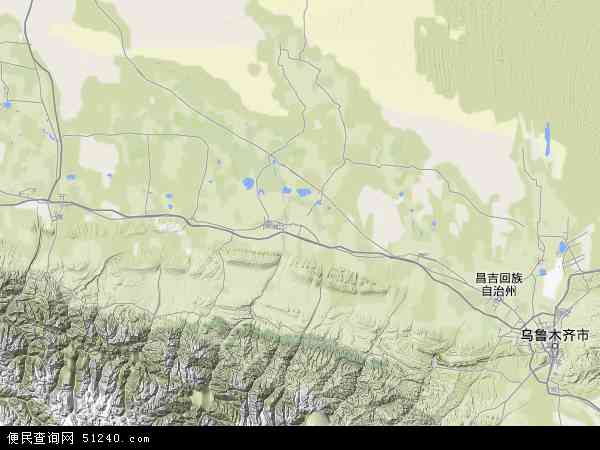 新疆农科院玛纳斯试验站地形图 - 新疆农科院玛纳斯试验站地形图高清版 - 2024年新疆农科院玛纳斯试验站地形图