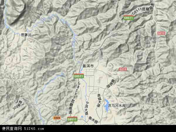 中国 云南省 普洱市本站收录有:2021普洱市卫星地图高清版,普洱市卫星