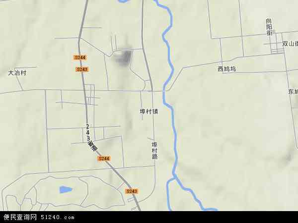 埠村地形图 - 埠村地形图高清版 - 2024年埠村地形图