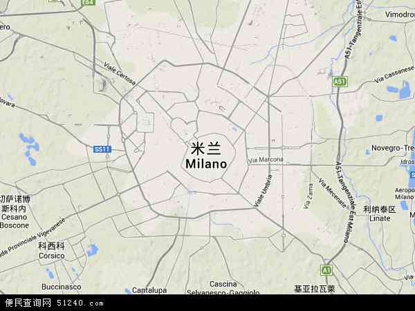 米兰地形图 - 米兰地形图高清版 - 2024年米兰地形图