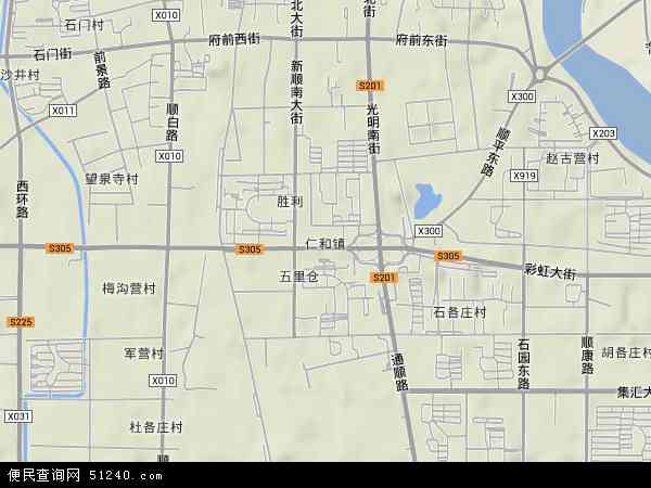 仁和街道卫星地图图片