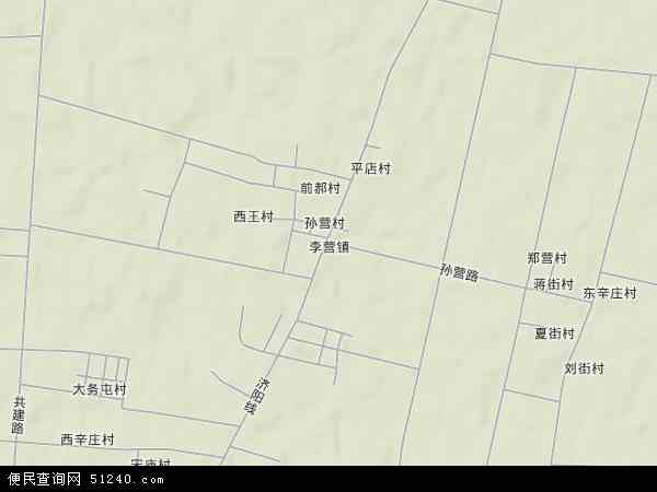 李营地形图 - 李营地形图高清版 - 2024年李营地形图