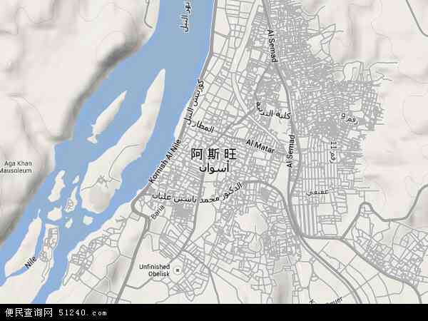 阿斯旺地形图 - 阿斯旺地形图高清版 - 2024年阿斯旺地形图