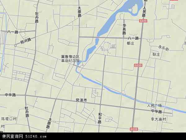 菏泽市丹阳街道划分图图片