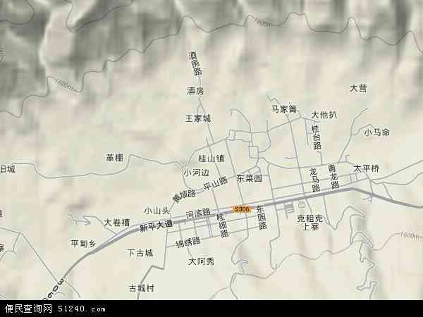 桂山地形图 - 桂山地形图高清版 - 2024年桂山地形图