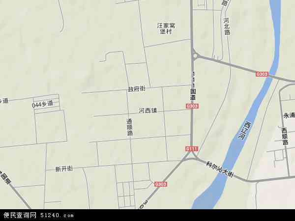 河西地形图 - 河西地形图高清版 - 2025年河西地形图