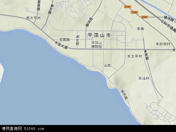 湖滨路地形图 - 湖滨路地形图高清版 - 2024年湖滨路地形图