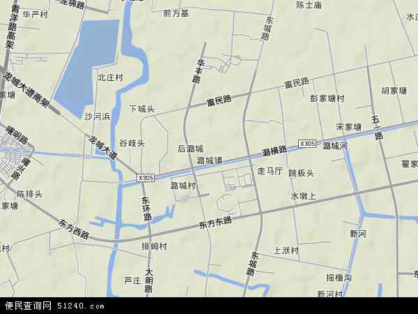 潞城地形图 - 潞城地形图高清版 - 2024年潞城地形图