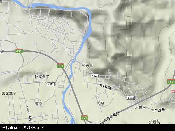  辽宁省 本溪市 平山区 桥头本站收录有:2021桥头地图高清版
