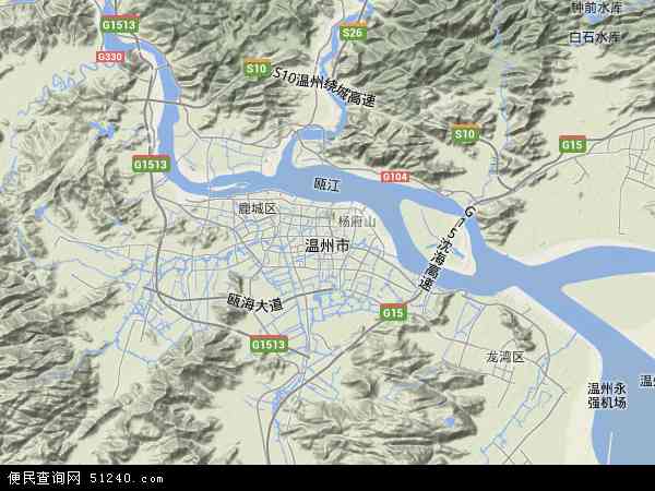 温州三维地图实景地图图片