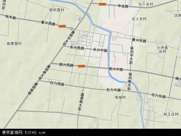 安肃镇地形图 - 安肃镇地形图高清版 - 2024年安肃镇地形图