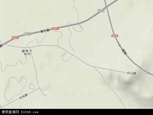 丹江地形图 - 丹江地形图高清版 - 2024年丹江地形图