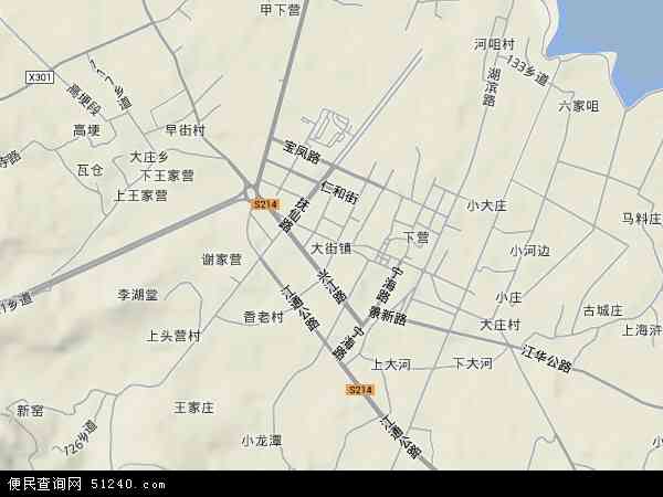 大街地形图 - 大街地形图高清版 - 2024年大街地形图