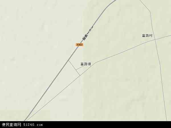 黑龍江省 齊齊哈爾市 富裕縣 富路鎮本站收錄有:2021富路鎮衛星地圖