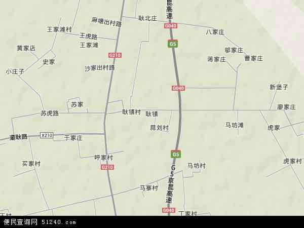 大名县沙圪塔镇地图图片